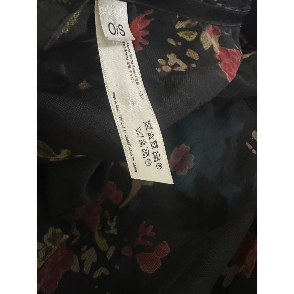 Urban Outfitters Kimono One Size Black Velvet Burnout Whimsigoth Fairy Shawl - Picture 11 of 14